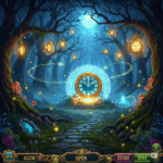 Slot bertema hutan jam malam