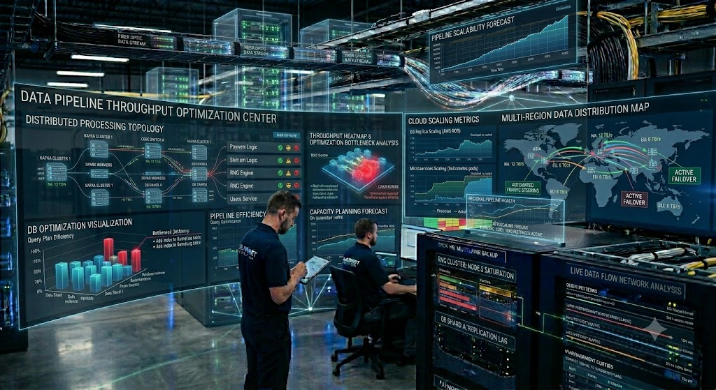 Strategi meningkatkan data pipeline throughput slot